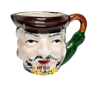 VINTAGE Miniature Character Toby Mug Jug Unmarked